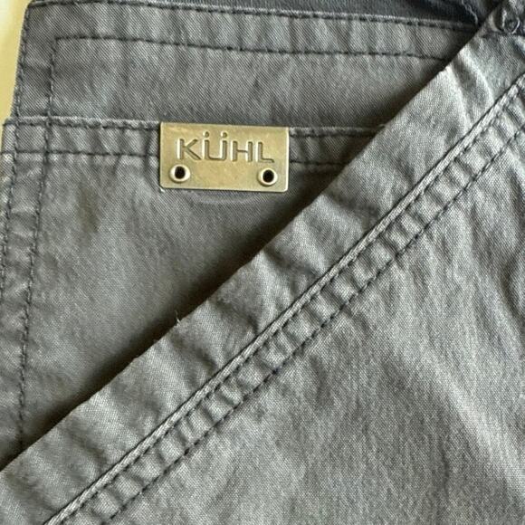 Kuhl Radikl Hiking Shorts Mens Size 34 Gray 10” Performance Stretch UPF 50+ - Picture 3 of 10